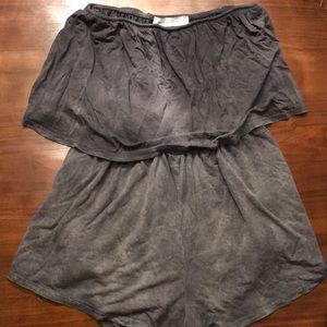 Honey punch mineral wash romper